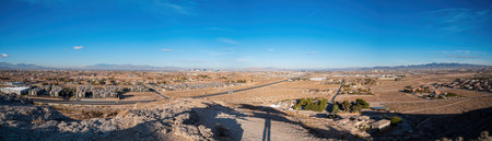 High angle view of the Enterprise cityscape at Nevada
