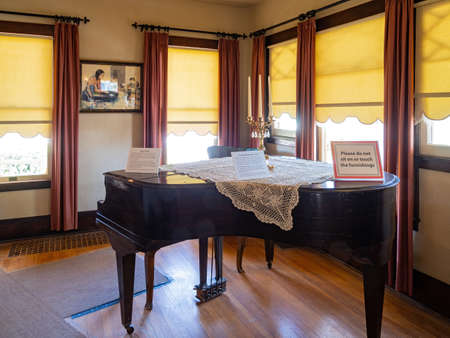 Henderson, MAR 31, 2021 - Interior view of the Clark County Museumのeditorial素材