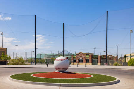 Las Vegas, JUN 4, 2021 - Sunny view of the Big League Dreamsのeditorial素材
