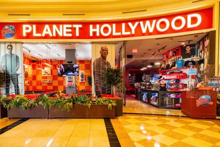 Las Vegas, JUN 3, 2021 - Planet Hollywood in The Forum Shops, Caesars Palaceのeditorial素材