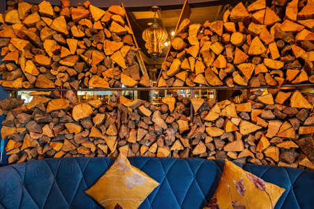 Las Vegas, JUN 17, 2021 - Interior view of the Sparrow Wolf restaurantのeditorial素材