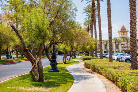 Las Vegas, JUN 18, 2021 - Exterior view of the Sunset Stationのeditorial素材