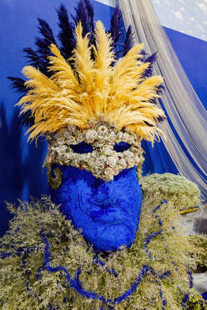 Taipei, JAN 13, 2012 - Beutiful art of Taipei International Flora Expositionのeditorial素材