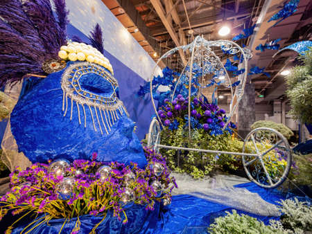 Taipei, JAN 13, 2012 - Beutiful art of Taipei International Flora Expositionのeditorial素材