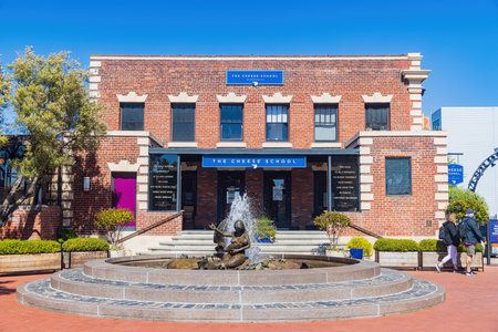 San Francisco, MAY 22, 2021 - Sunny view of the Ghirardelli Squareのeditorial素材