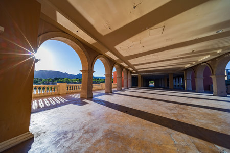 Hallway of the Lake Las Vegas at Nevada