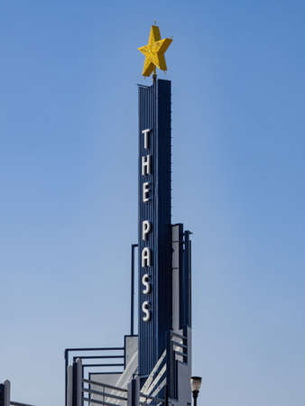 Henderson, APR 5 2021 - Sunny view of The Pass Casinoのeditorial素材