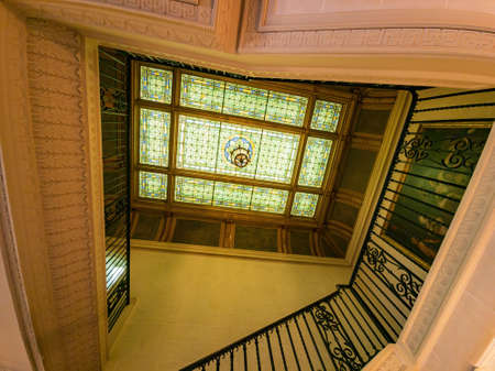 Tulsa, NOV 12 2021 - Interior view of the Tulsa Garden Centerのeditorial素材