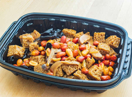 Close up shot of braised dish at Las Vegas, Nevadaの写真素材