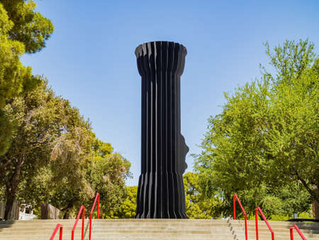 Tower of the campus in UNLV at Nevadaのeditorial素材