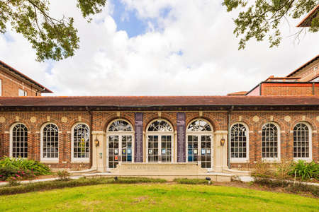 Louisiana, DEC 25 2021 - Newcomb Art Museum in Tulane Universityのeditorial素材