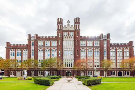 Overcast view of the Loyola University New Orleans at Louisianaのeditorial素材