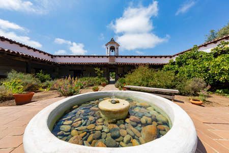 Sunny view of the building in Old Town at San Diego, Californiaのeditorial素材