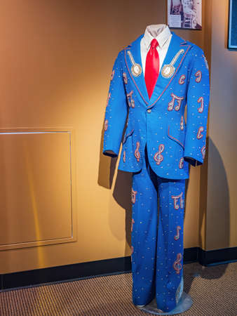 Oklahoma FEB 13, 2022 - Interior view of the American Banjo Museumのeditorial素材