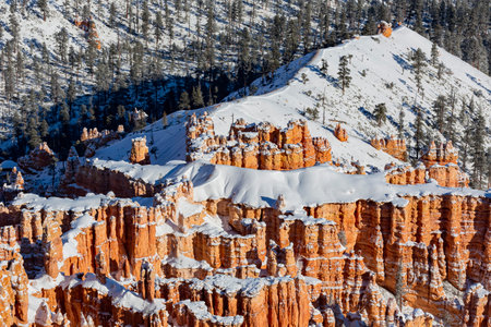 Superb view of Bryce Point of Bryce Canyon National Park at Utahの写真素材