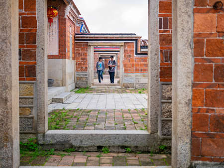 Kinmen, JUN 1 2014 - Sunny view of the Fujian style buildingのeditorial素材