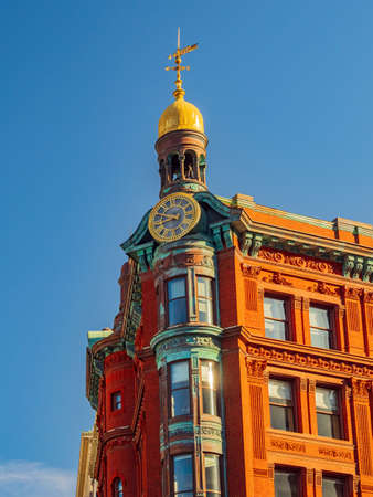 Sunny view of the National Savings and Trust Company at Washington DCの写真素材