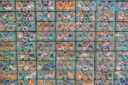 Washington DC, APR 1 2022 - Interior view of the Smithsonian National Museum of African Artのeditorial素材