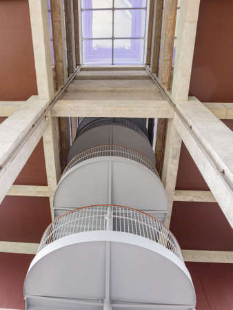 Overcast of the Liang Kuo Shu International Conference Hall of National Taiwan University at Taipeiのeditorial素材