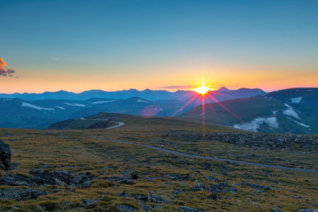 Superb landscape in Rocky Mountain National Park, Colorado