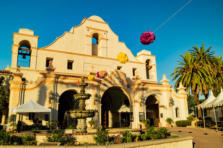 Los Angeles, OCT 1 2015 - Sunny view of the Dumpling and Beer Fest