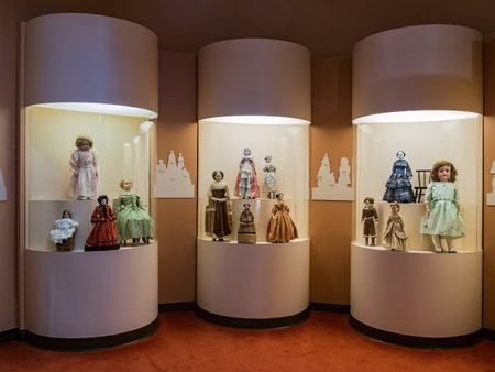 Kansas, JUL 1 2022 - Interior view of the Wichita-Sedgwick County Historical Museumのeditorial素材