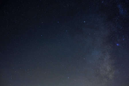 Night starry night at Joshua Tree National Park, California