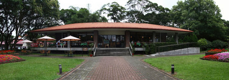 Taiwan, MAY 16 2010 - Overcast view of the Pushin Ranchのeditorial素材