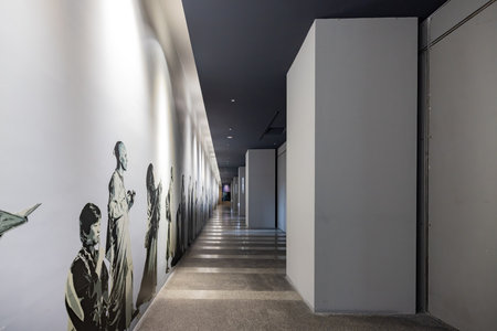 Taipei, DEC 17 2022 - Interior view of the Museum of World Religionsのeditorial素材