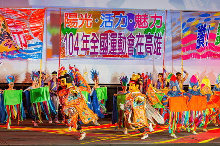 Taipei, OCT 24, 2013 - Closing ceremony of The National Games Taipei 2013のeditorial素材
