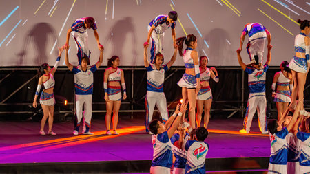 Taipei, OCT 24, 2013 - Closing ceremony of The National Games Taipei 2013のeditorial素材