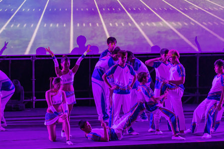 Taipei, OCT 24, 2013 - Closing ceremony of The National Games Taipei 2013のeditorial素材