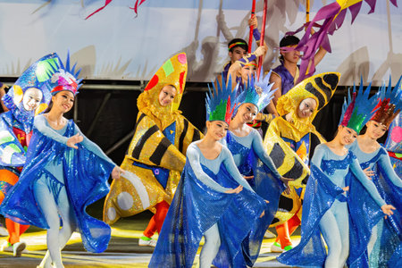 Taipei, OCT 24, 2013 - Closing ceremony of The National Games Taipei 2013のeditorial素材