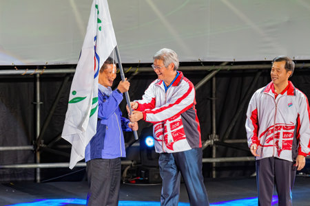Taipei, OCT 24, 2013 - Closing ceremony of The National Games Taipei 2013のeditorial素材