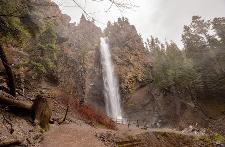 Daytime view of the landscape of Treasure Falls at Colorado
