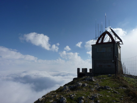 Greant views on the top of mount Jabalcuz, AndalucÃ­a (Spain)の写真素材