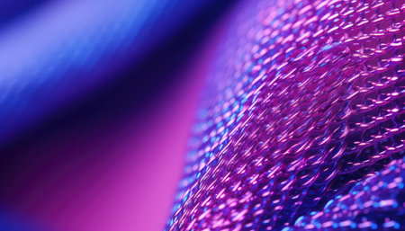 CloseUp LED blurred screen. LED soft focus background. abstract background ideal for design.の素材