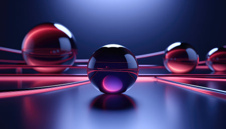 3d illustration of abstract geometric composition,digital artwork for creative graphic design.の素材