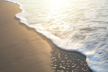 sand of beach at seaの写真素材