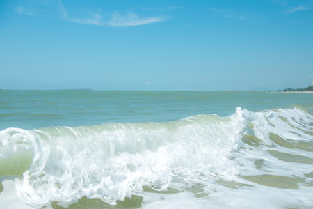 Sea waves for the backgroundの写真素材