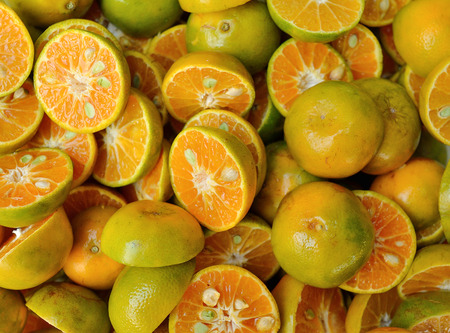 orange sliceの写真素材