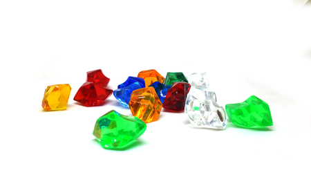 Colorful artificial stoneの写真素材