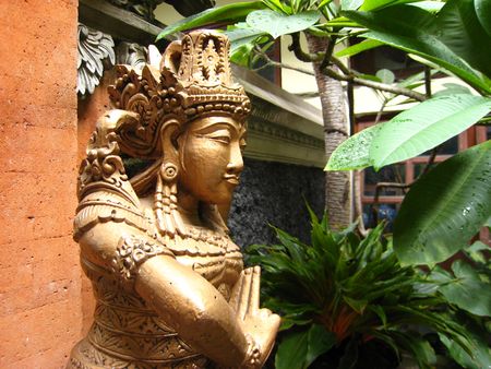 Hindu God Statueの写真素材