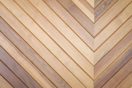 Wood wall pattern modern interior of buildingの写真素材