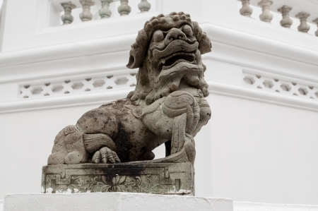 Traditional Chinese Lucky Lionの写真素材