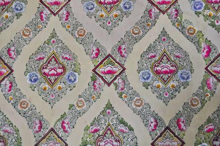 Wall pattern - Bangkok, Thailand. の写真素材