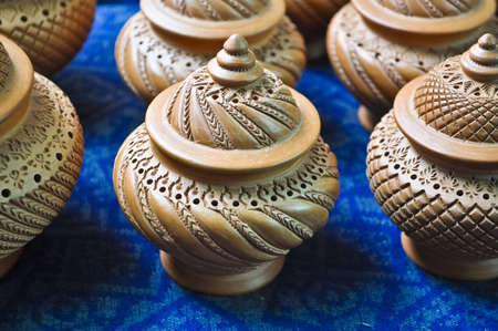 Earthenware of Thailandの写真素材