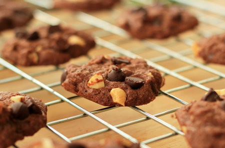 Brown cookies,Chocolate chip cookie