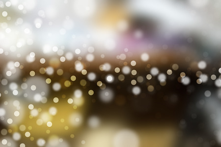 Soft blurred bokeh Yellow background.の写真素材