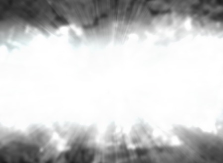 Gray filtered natural bokeh background.の写真素材